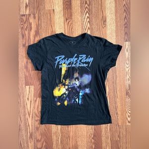 Purple rain prince graphic tee
